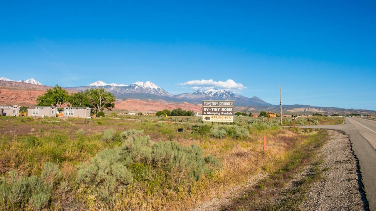 Funstays Glamping Tiny House W Large Loft Site 8 Moab Dış mekan fotoğraf